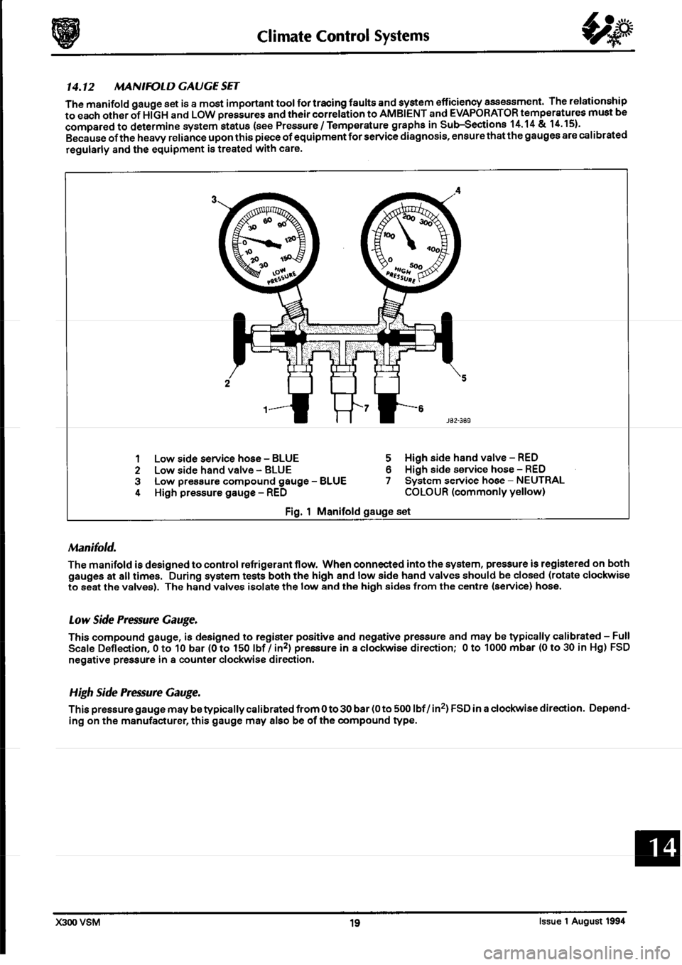 JAGUAR XJ6 1994 2.G Workshop Manual Second Edition JAGUAR XJ6 1994 2.G Workshop Manual Second Edition