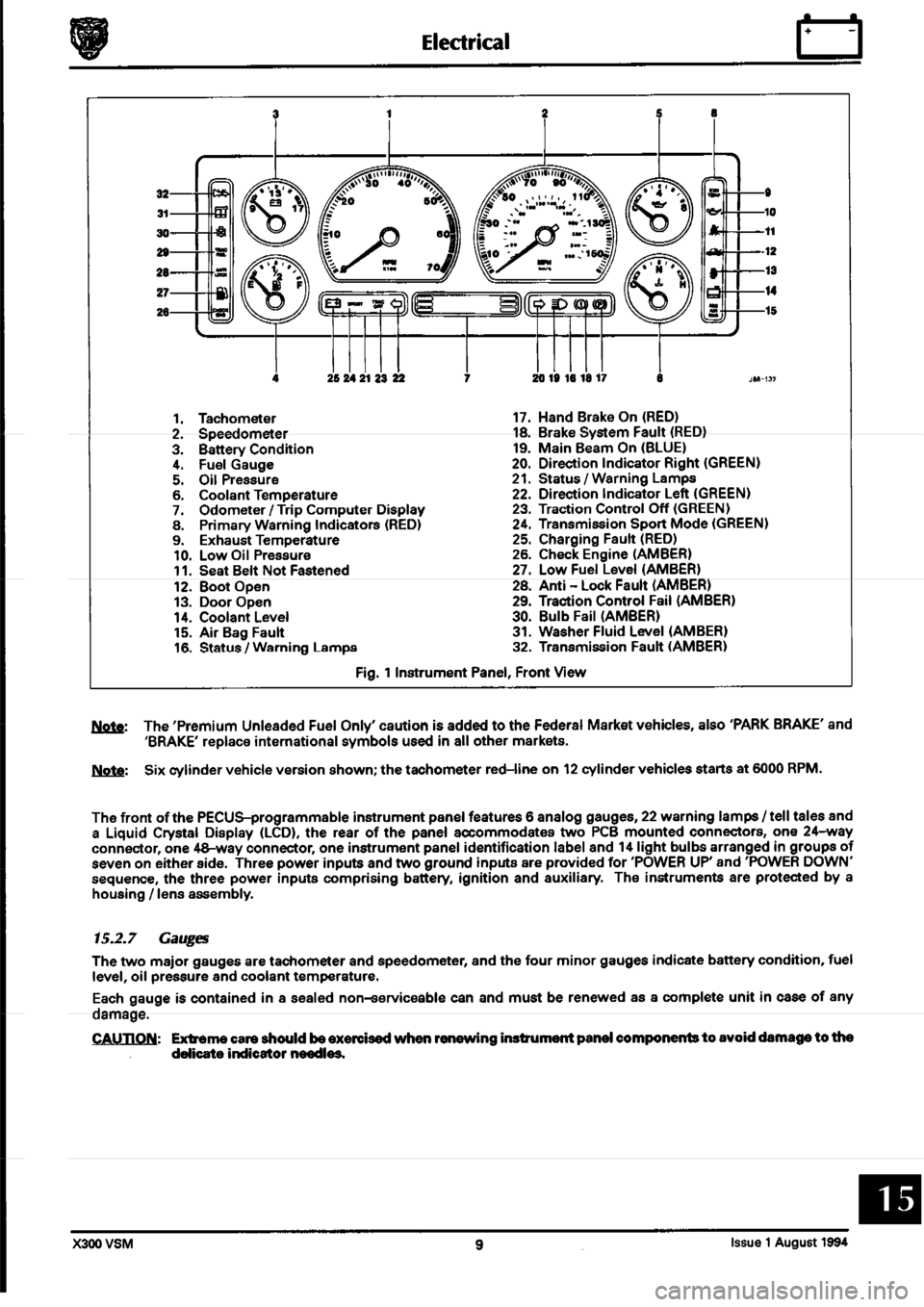 JAGUAR XJ6 1994 2.G Workshop Manual Second Edition JAGUAR XJ6 1994 2.G Workshop Manual Second Edition