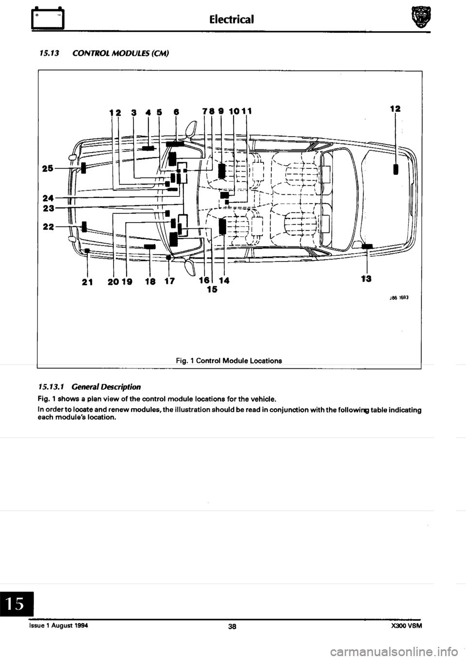 JAGUAR XJ6 1994 2.G Workshop Manual Second Edition JAGUAR XJ6 1994 2.G Workshop Manual Second Edition
