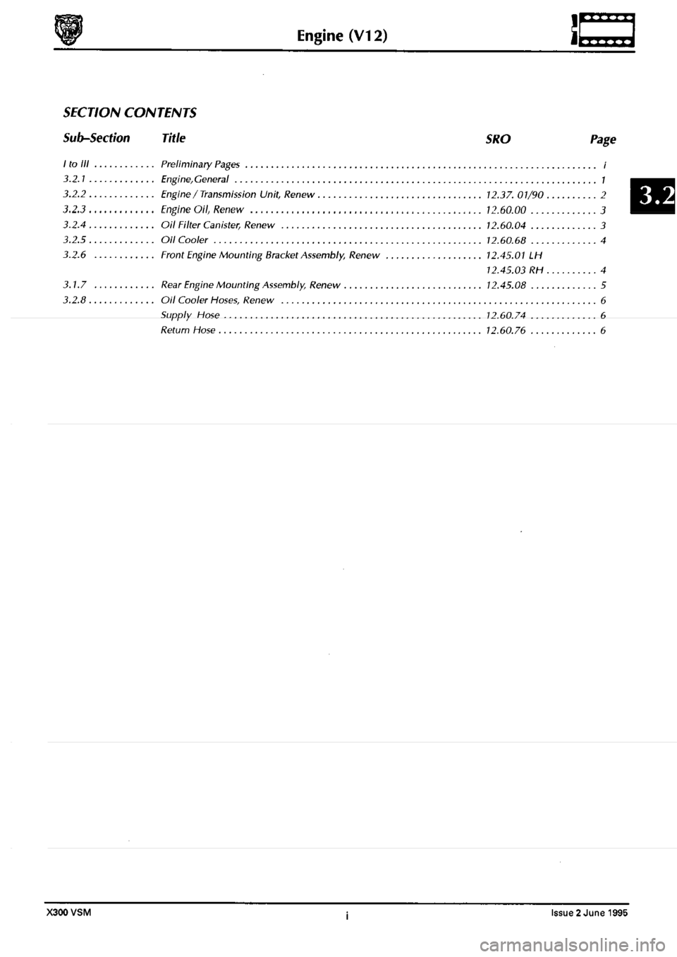 JAGUAR XJ6 1994 2.G Second Edition Manual PDF JAGUAR XJ6 1994 2.G Second Edition Manual PDF