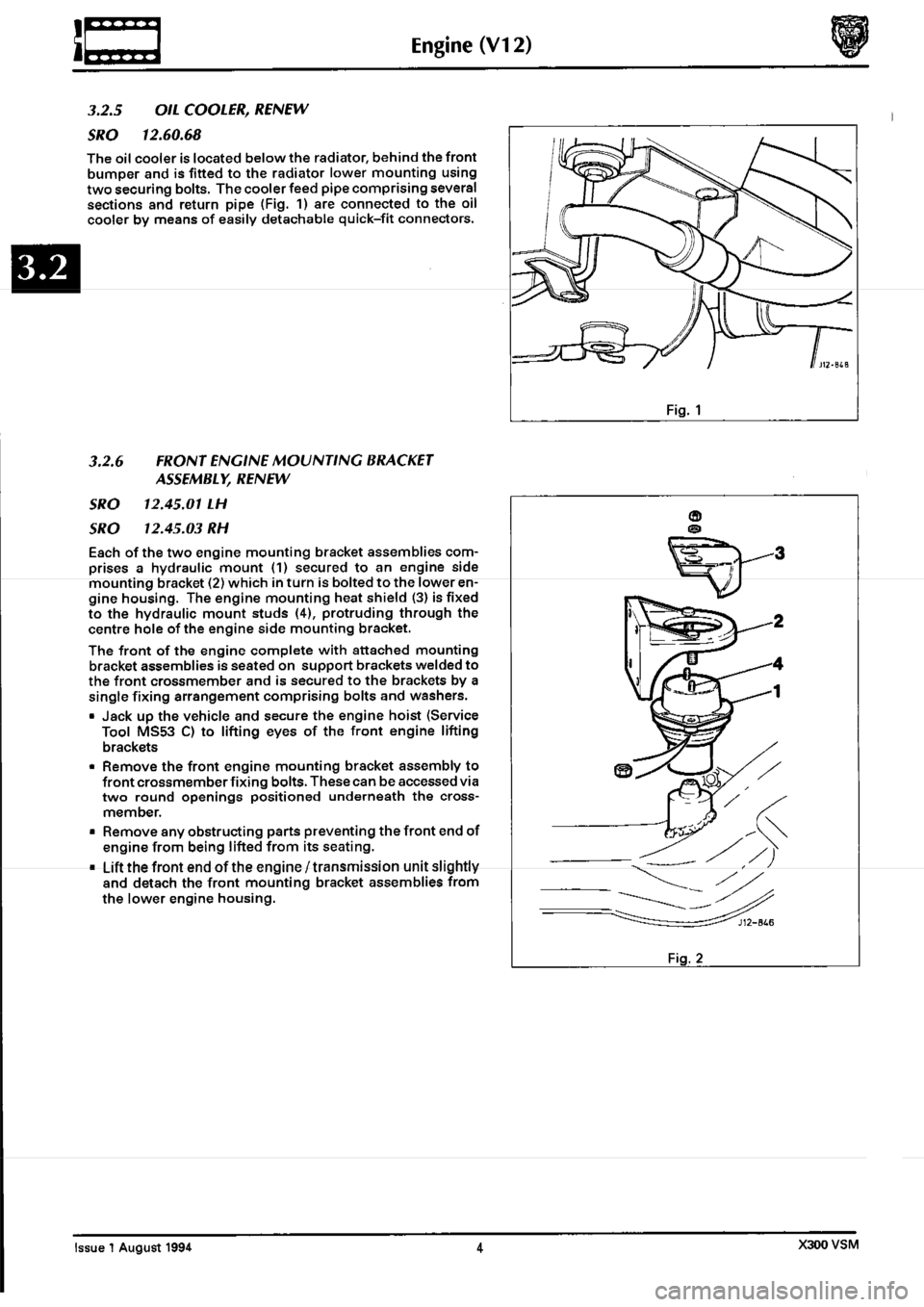JAGUAR XJ6 1994 2.G Second Edition Manual PDF JAGUAR XJ6 1994 2.G Second Edition Manual PDF