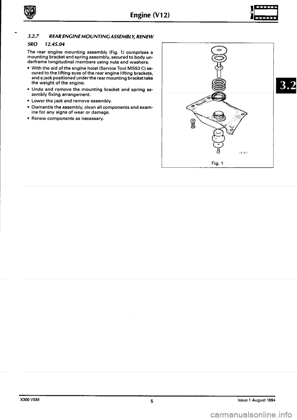 JAGUAR XJ6 1994 2.G Second Edition Manual PDF JAGUAR XJ6 1994 2.G Second Edition Manual PDF