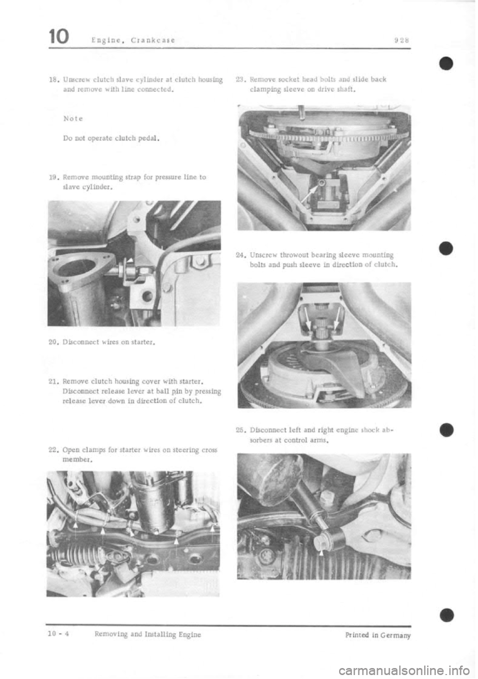 PORSCHE 928 1995  Service Repair Manual 