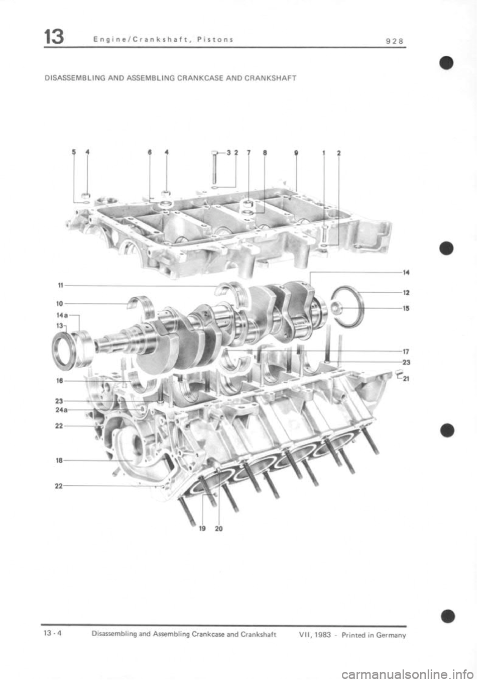 PORSCHE 928 1995  Service Repair Manual 