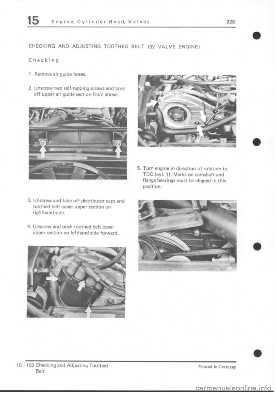 PORSCHE 928 1995  Service Repair Manual 
