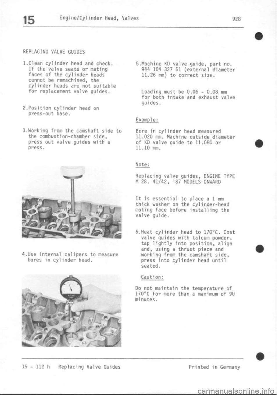 PORSCHE 928 1995 Service Repair Manual PORSCHE 928 1995 Service Repair Manual