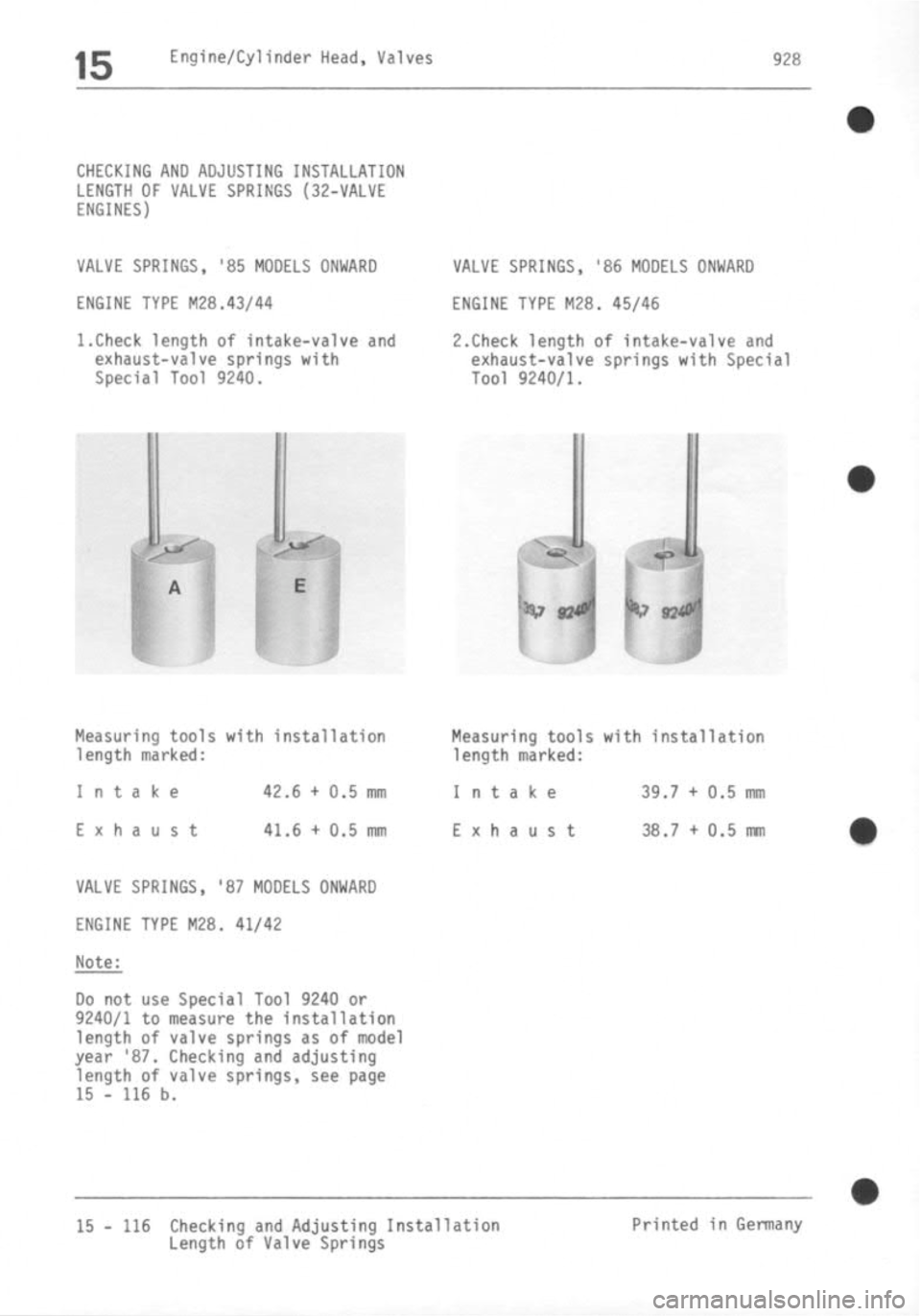 PORSCHE 928 1995 Service Repair Manual PORSCHE 928 1995 Service Repair Manual