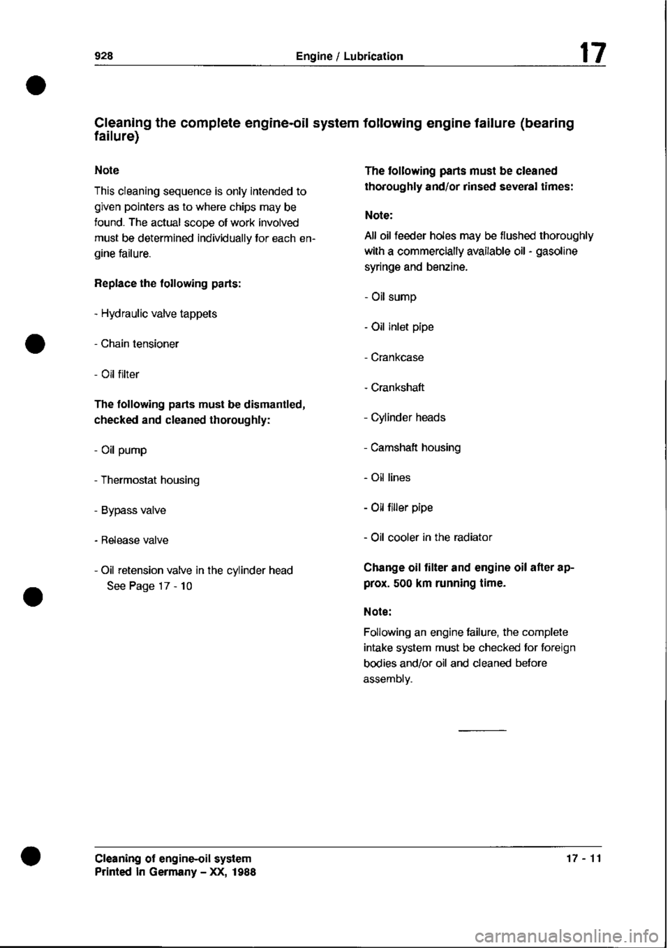 PORSCHE 928 1995  Service Repair Manual 