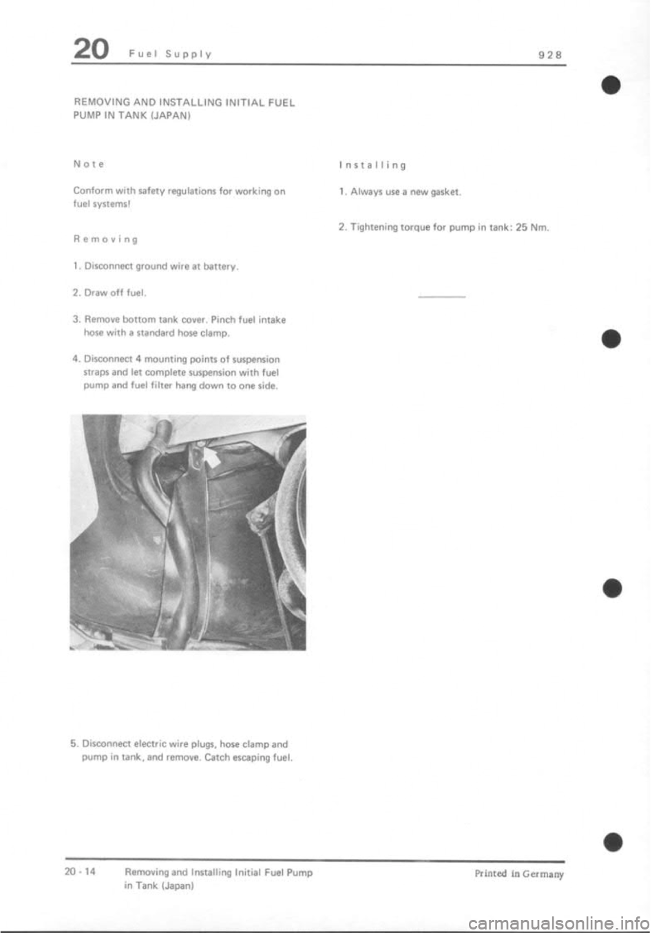 PORSCHE 928 1995 Service Repair Manual PORSCHE 928 1995 Service Repair Manual