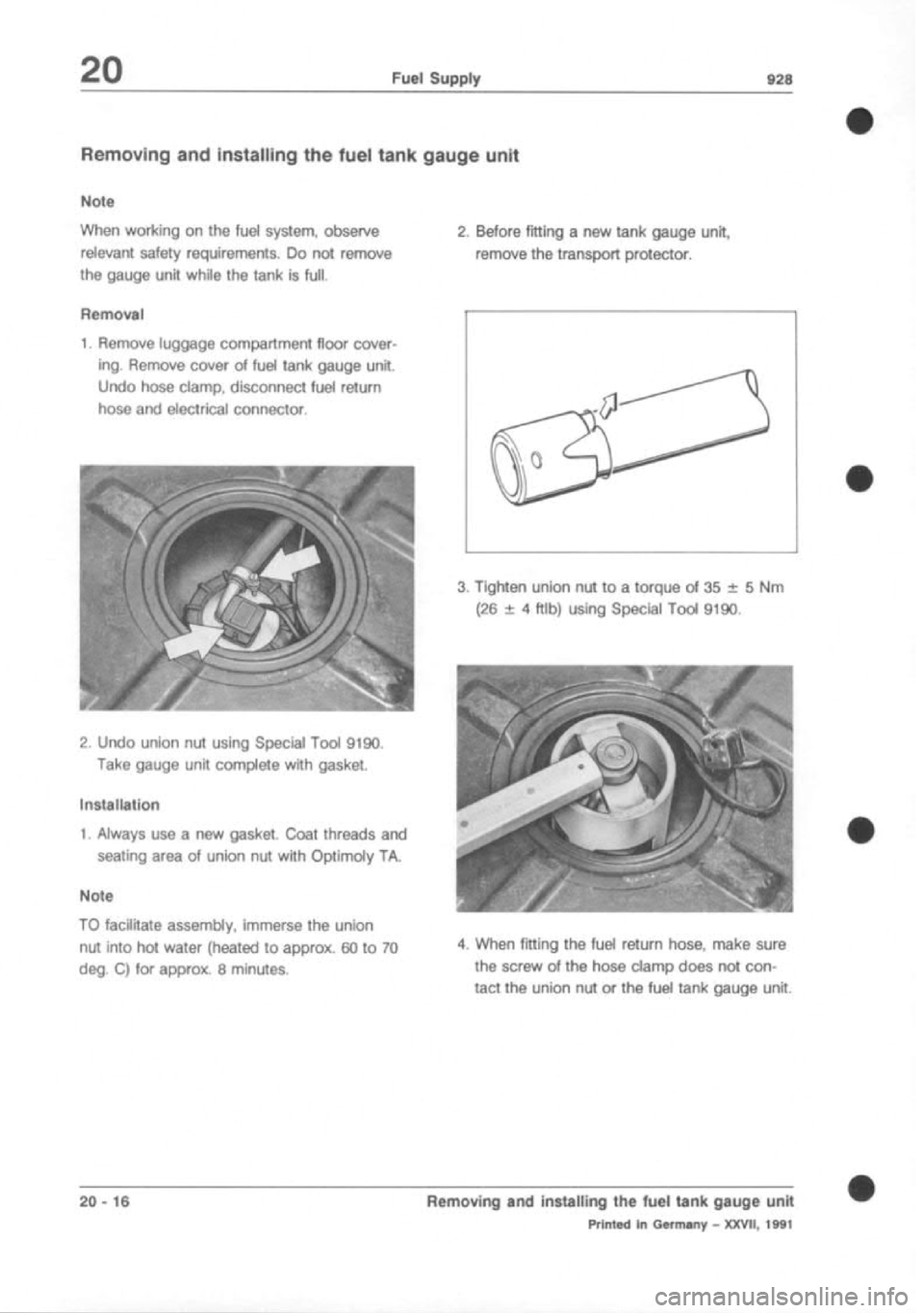 PORSCHE 928 1995 Service Repair Manual PORSCHE 928 1995 Service Repair Manual