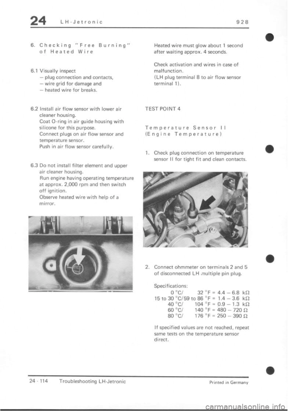 PORSCHE 928 1995  Service Repair Manual 