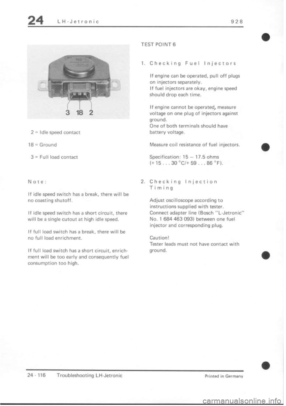 PORSCHE 928 1995  Service Repair Manual 