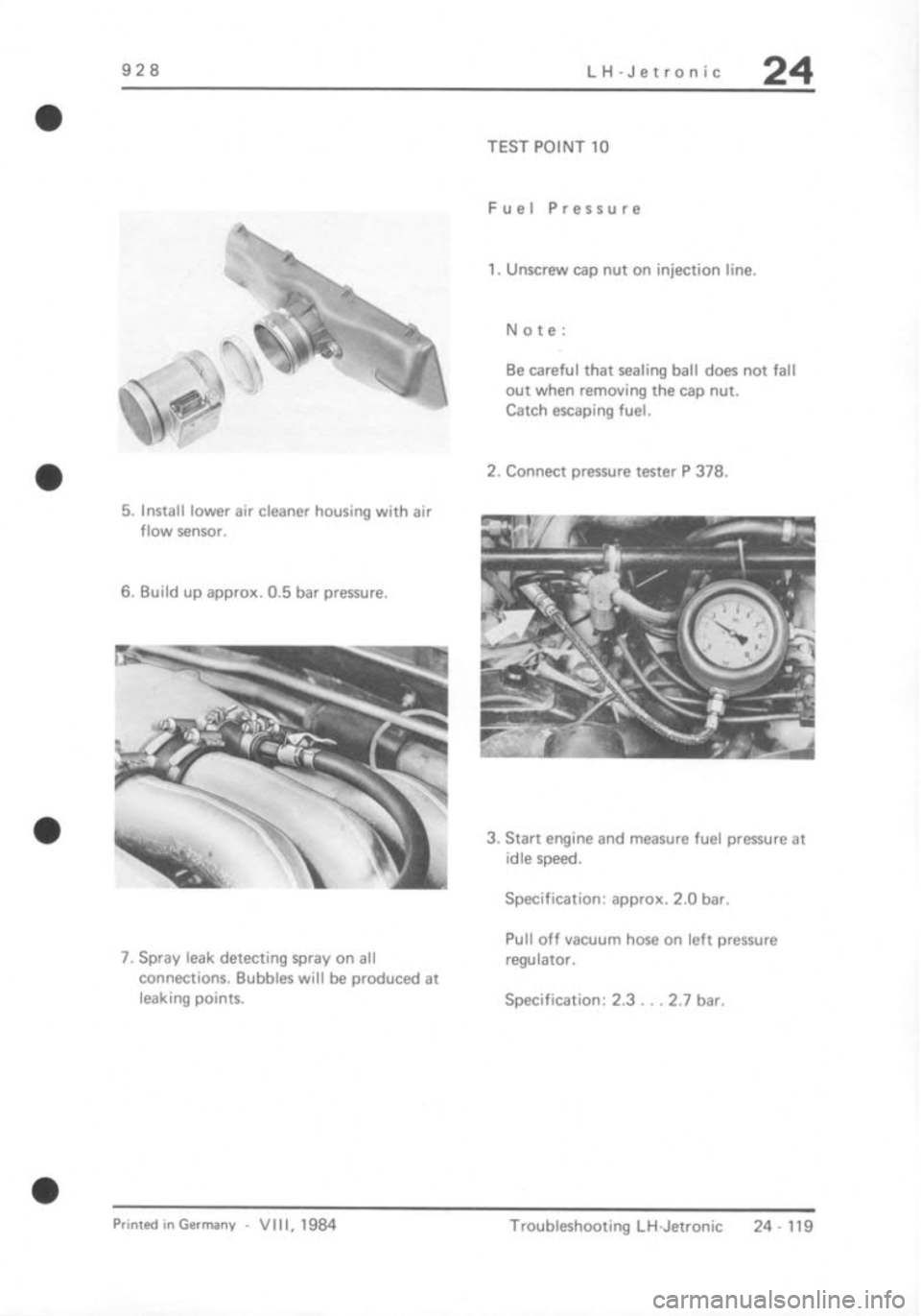 PORSCHE 928 1995  Service Repair Manual 