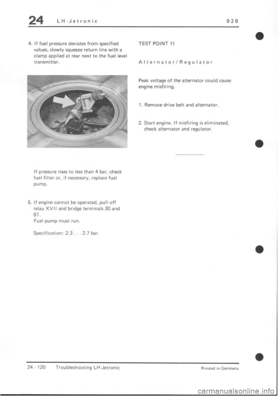 PORSCHE 928 1995  Service Repair Manual 