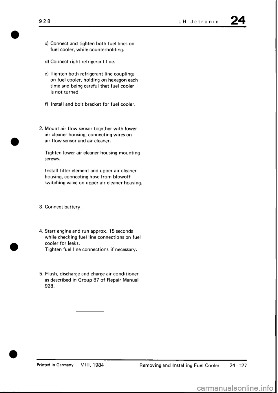 PORSCHE 928 1995 Service Repair Manual PORSCHE 928 1995 Service Repair Manual