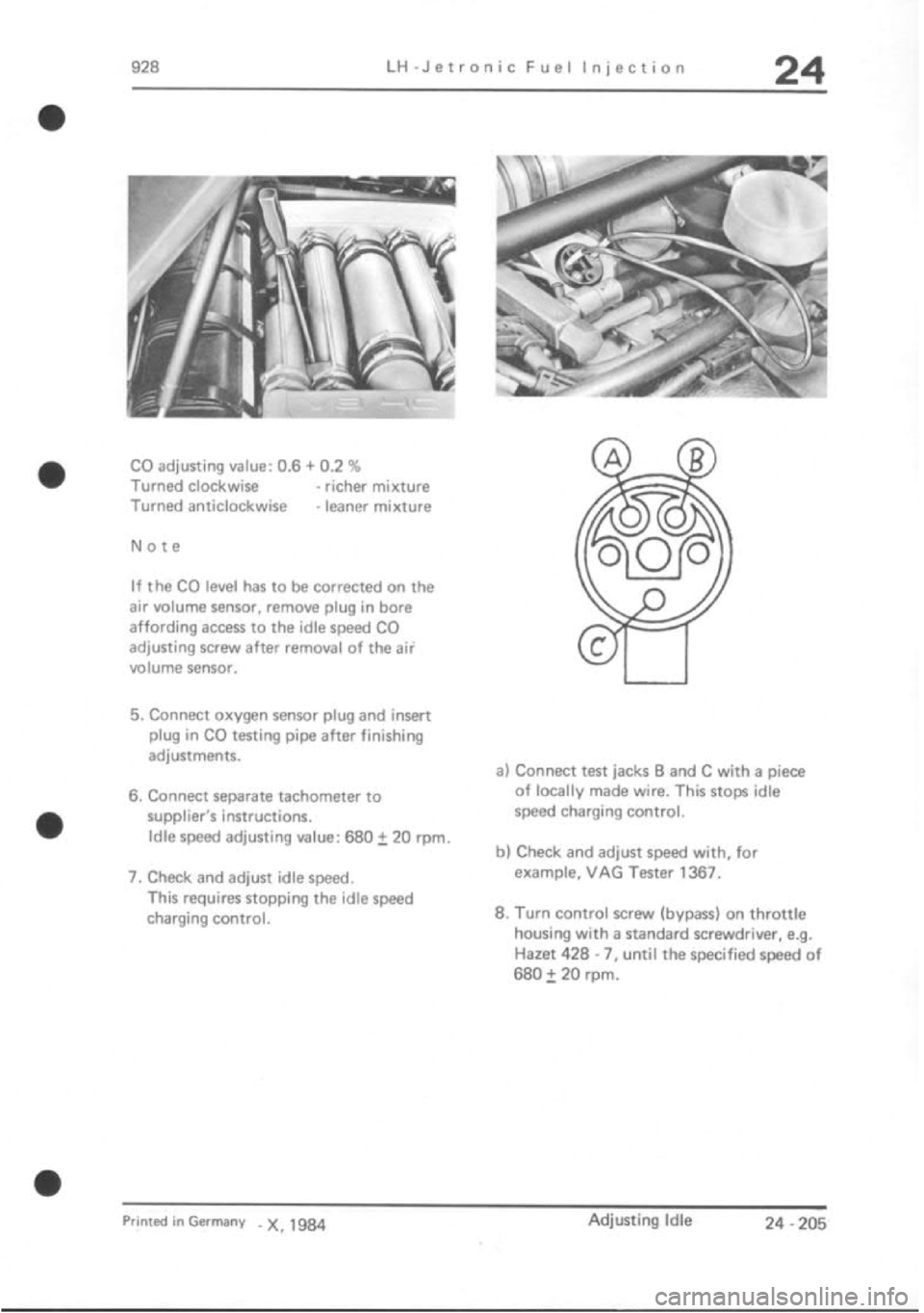 PORSCHE 928 1995  Service Repair Manual 