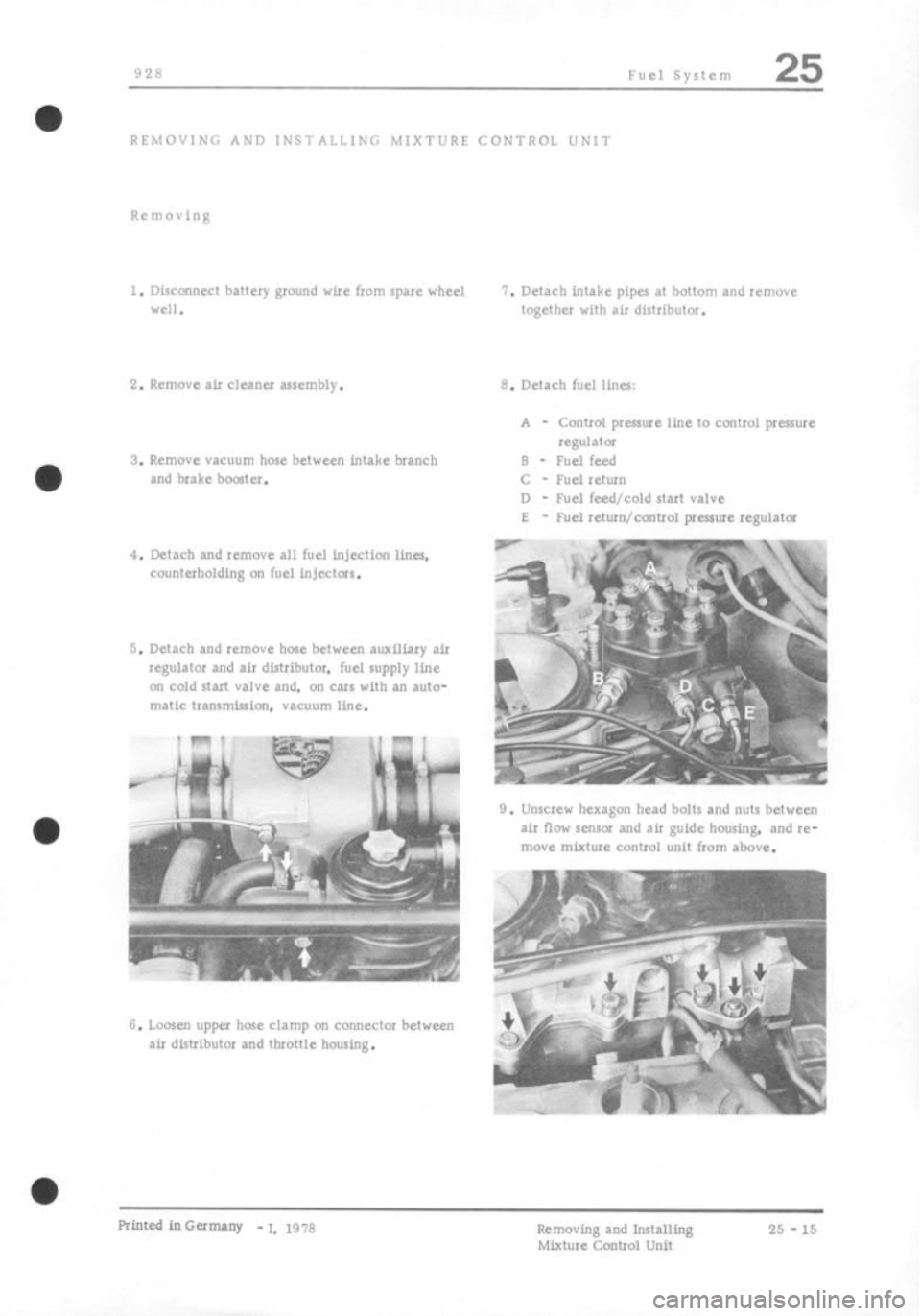 PORSCHE 928 1995 Service Repair Manual PORSCHE 928 1995 Service Repair Manual
