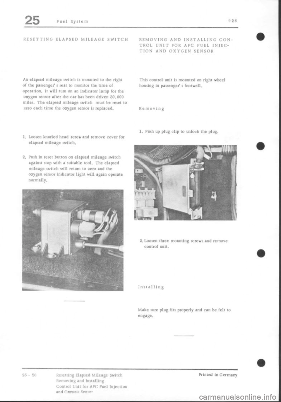 PORSCHE 928 1995 Service Repair Manual PORSCHE 928 1995 Service Repair Manual