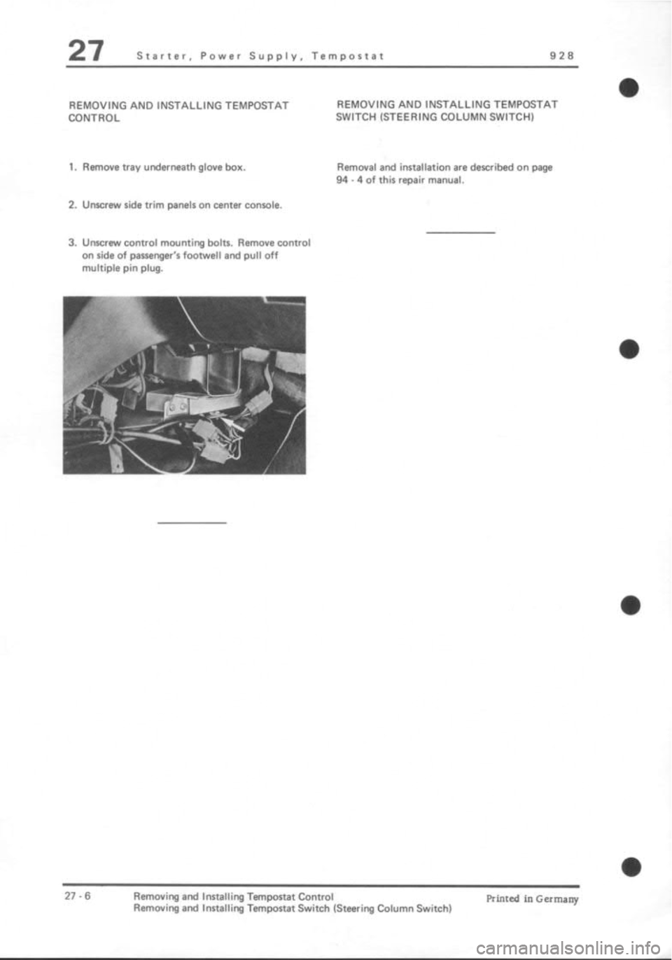 PORSCHE 928 1995 Service Repair Manual PORSCHE 928 1995 Service Repair Manual