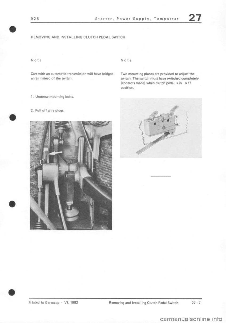 PORSCHE 928 1995 Service Repair Manual PORSCHE 928 1995 Service Repair Manual