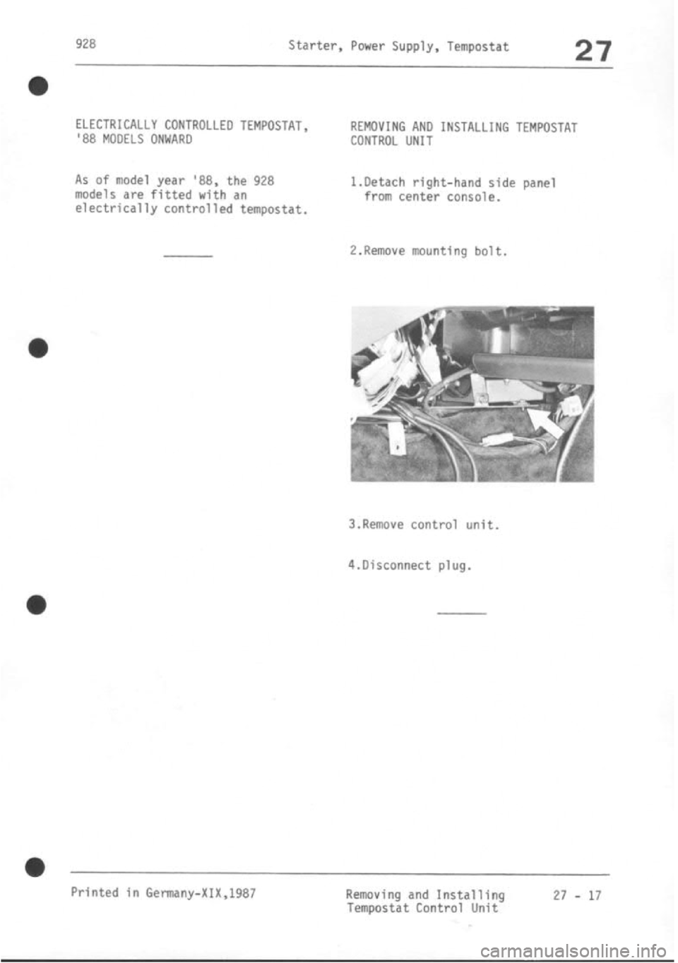 PORSCHE 928 1995 Service Repair Manual PORSCHE 928 1995 Service Repair Manual