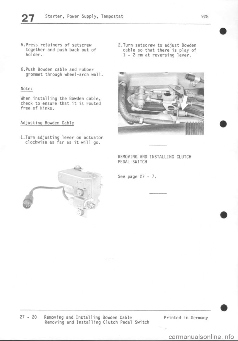 PORSCHE 928 1995 Service Repair Manual PORSCHE 928 1995 Service Repair Manual