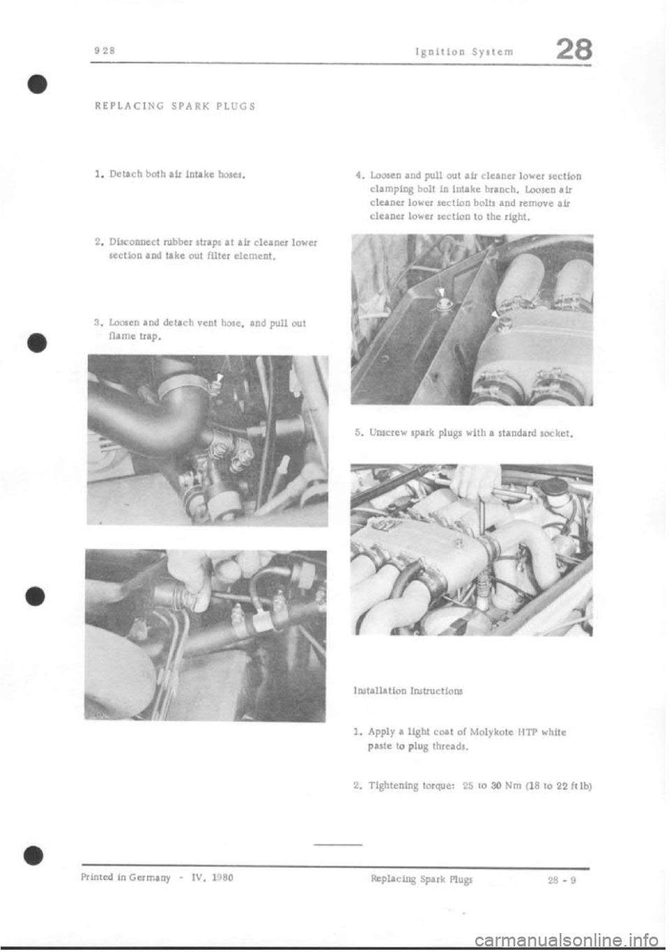 PORSCHE 928 1995 Service Repair Manual PORSCHE 928 1995 Service Repair Manual