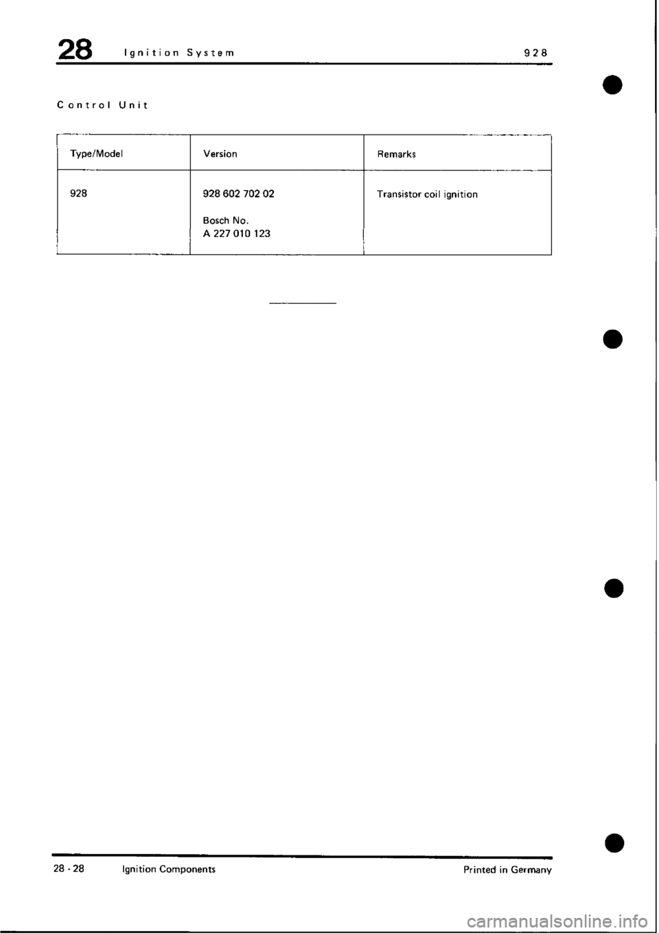 PORSCHE 928 1995 Service Repair Manual PORSCHE 928 1995 Service Repair Manual