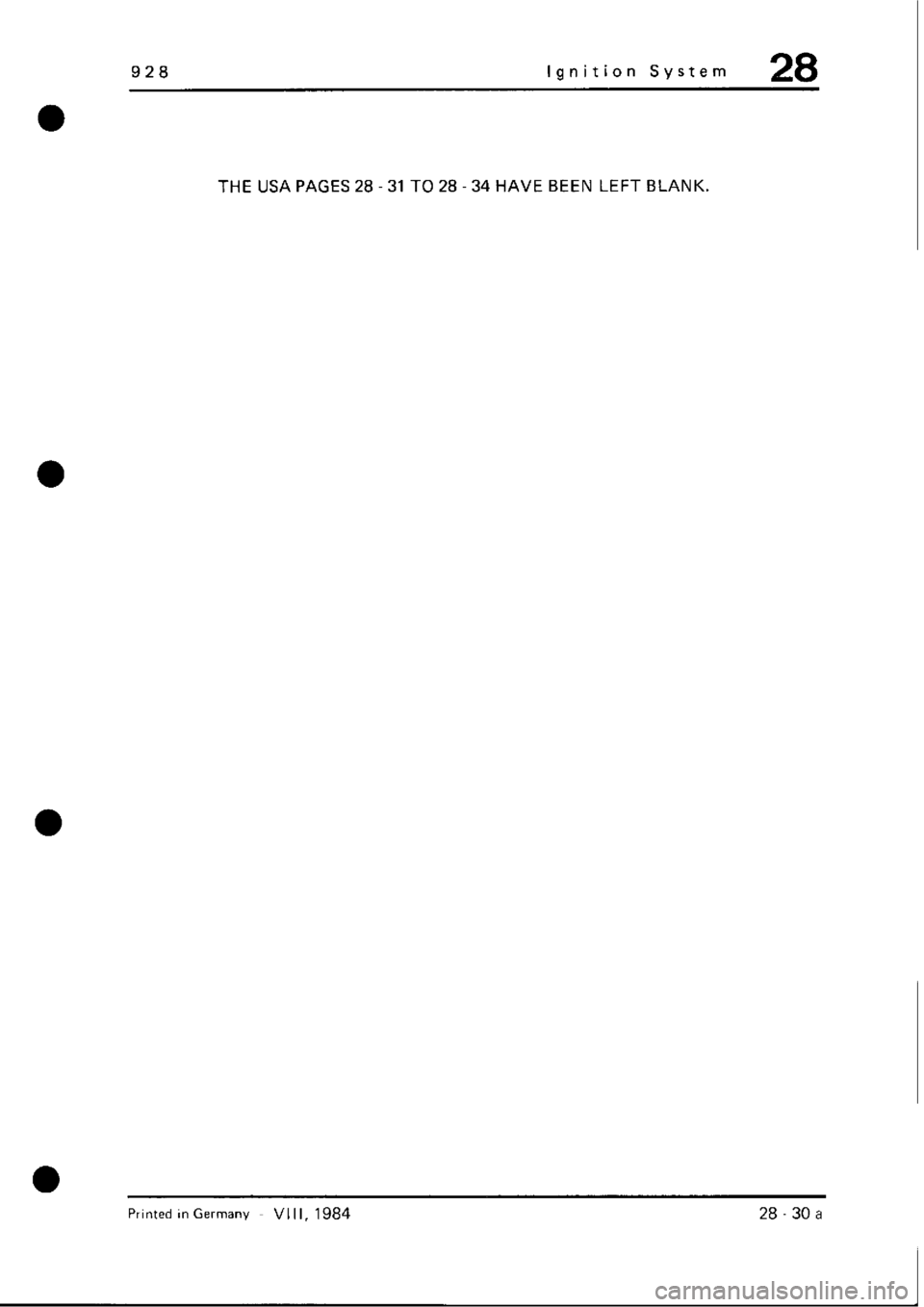 PORSCHE 928 1995 Service Repair Manual PORSCHE 928 1995 Service Repair Manual