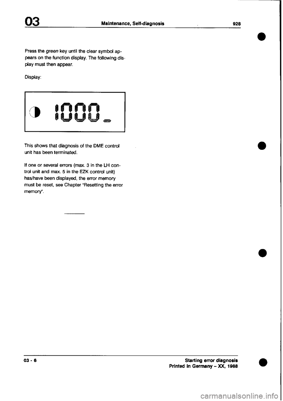 PORSCHE 928 1995  Service Workshop Manual 