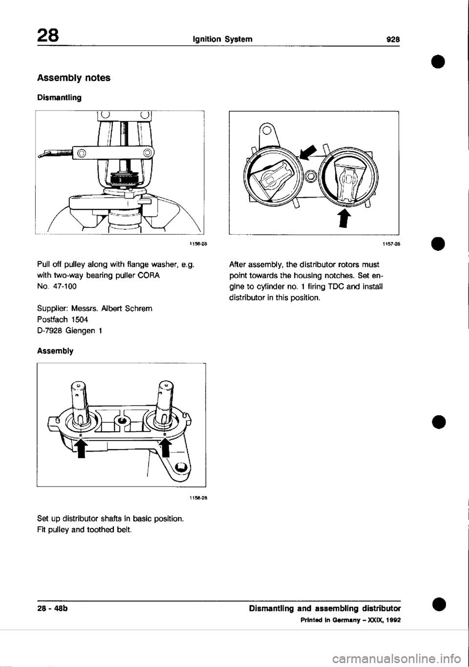 PORSCHE 928 1995 Service Repair Manual PORSCHE 928 1995 Service Repair Manual