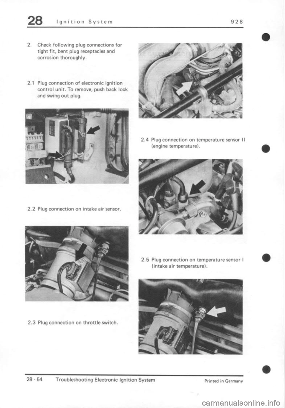 PORSCHE 928 1995 Service Repair Manual PORSCHE 928 1995 Service Repair Manual