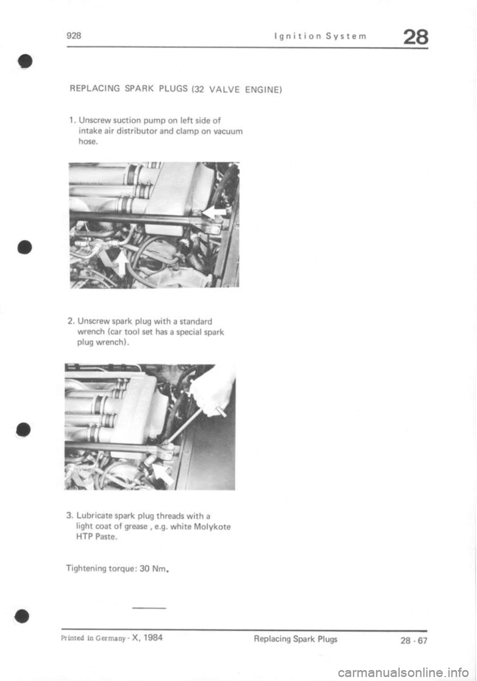 PORSCHE 928 1995 Service Repair Manual PORSCHE 928 1995 Service Repair Manual