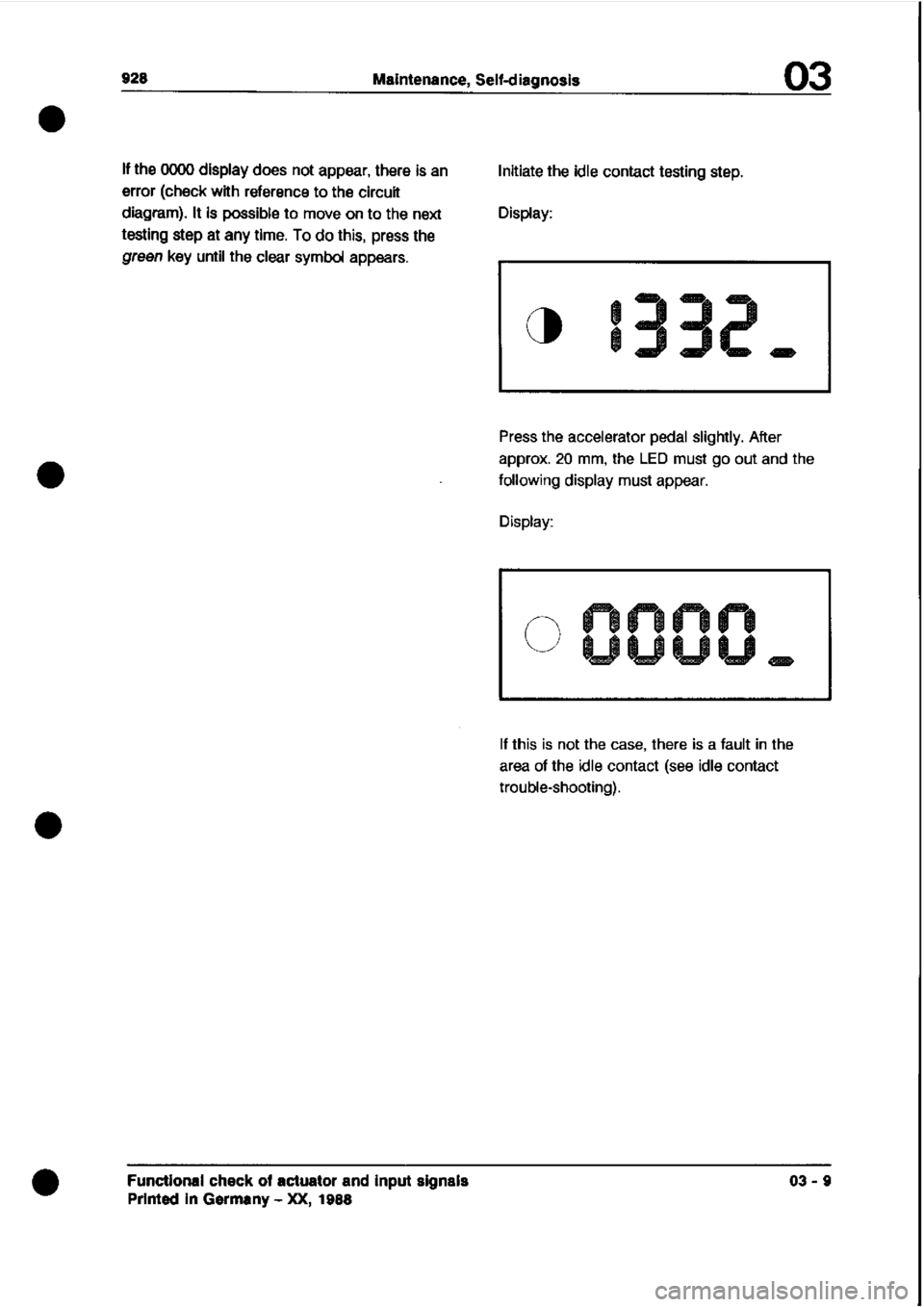 PORSCHE 928 1995  Service Workshop Manual 