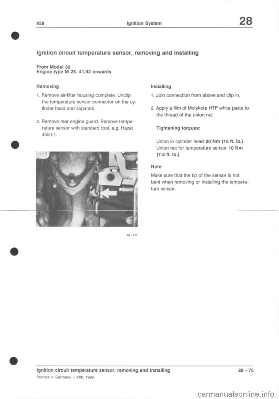 PORSCHE 928 1995 Service Repair Manual PORSCHE 928 1995 Service Repair Manual