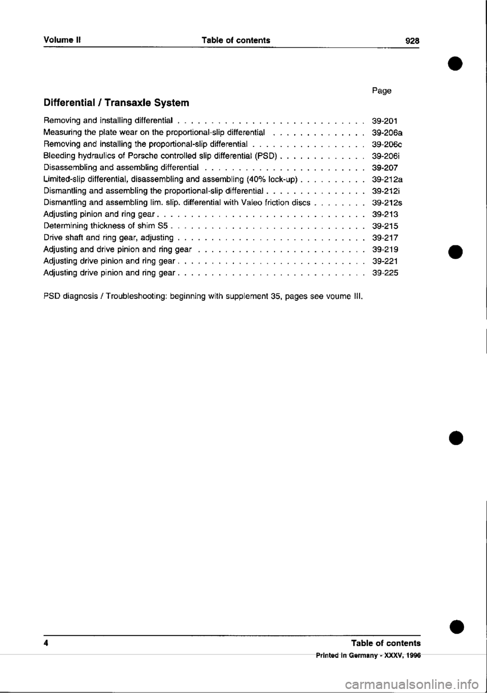 PORSCHE 928 1995 Service Repair Manual PORSCHE 928 1995 Service Repair Manual