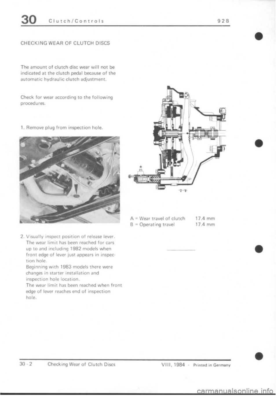 PORSCHE 928 1995  Service Repair Manual 