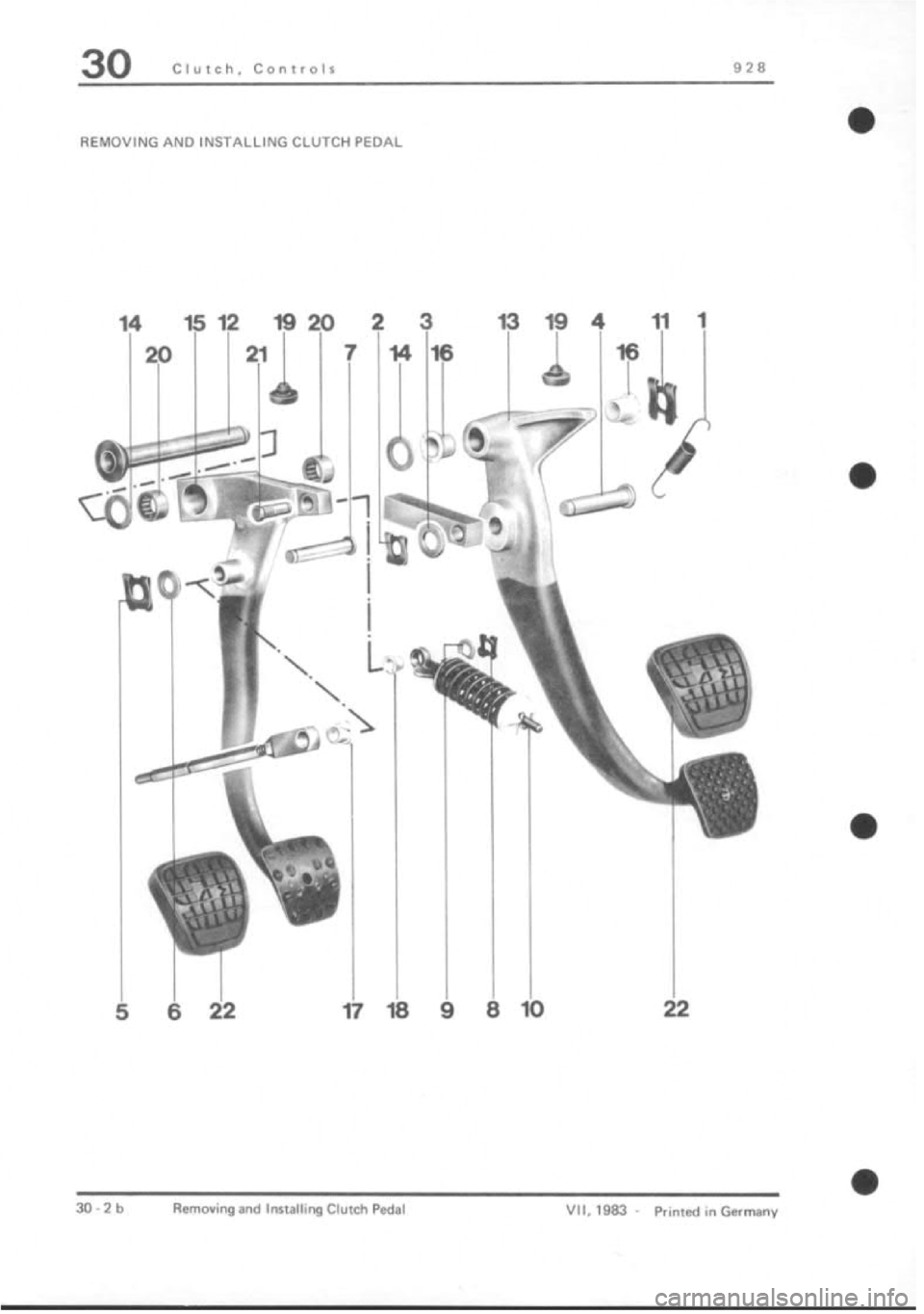 PORSCHE 928 1995  Service Repair Manual 