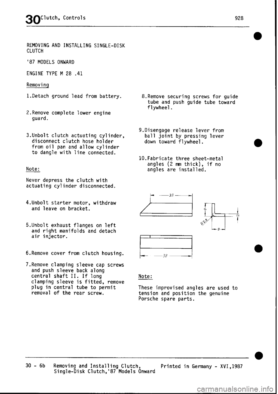 PORSCHE 928 1995 Service Repair Manual PORSCHE 928 1995 Service Repair Manual
