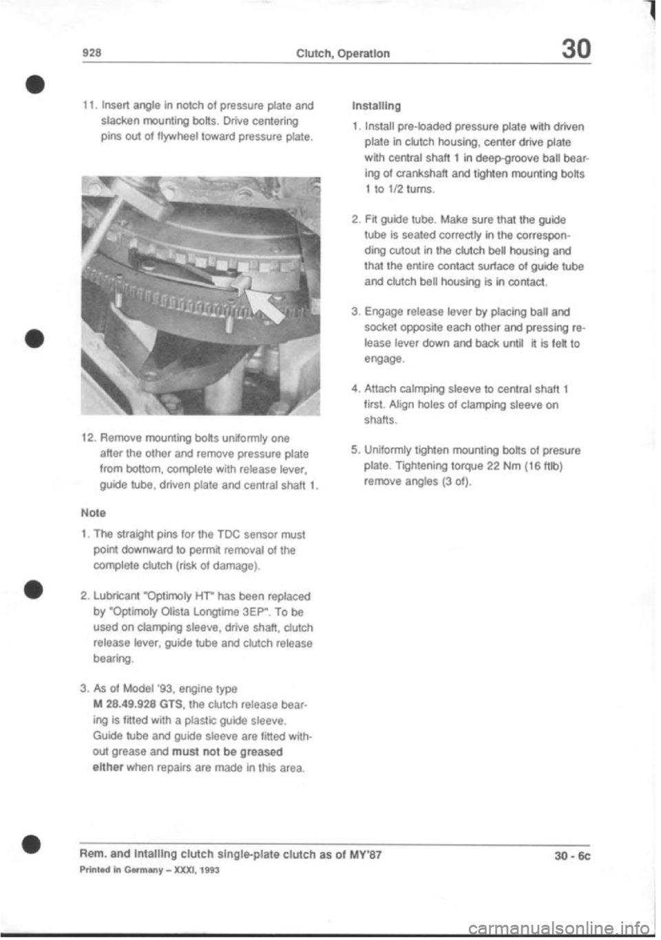 PORSCHE 928 1995 Service Repair Manual PORSCHE 928 1995 Service Repair Manual