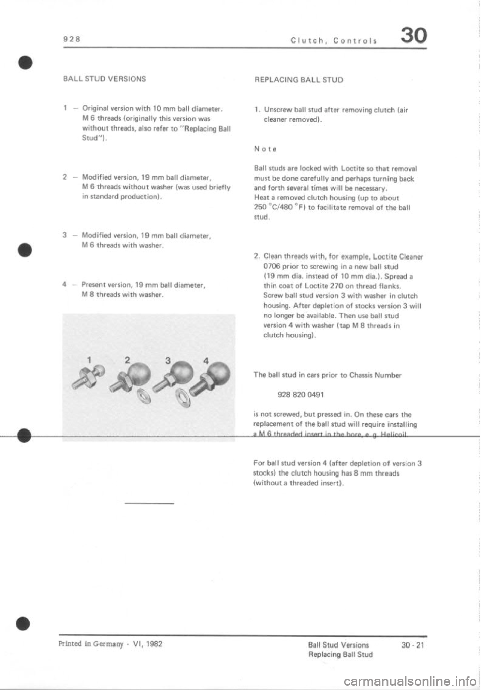 PORSCHE 928 1995  Service Repair Manual 