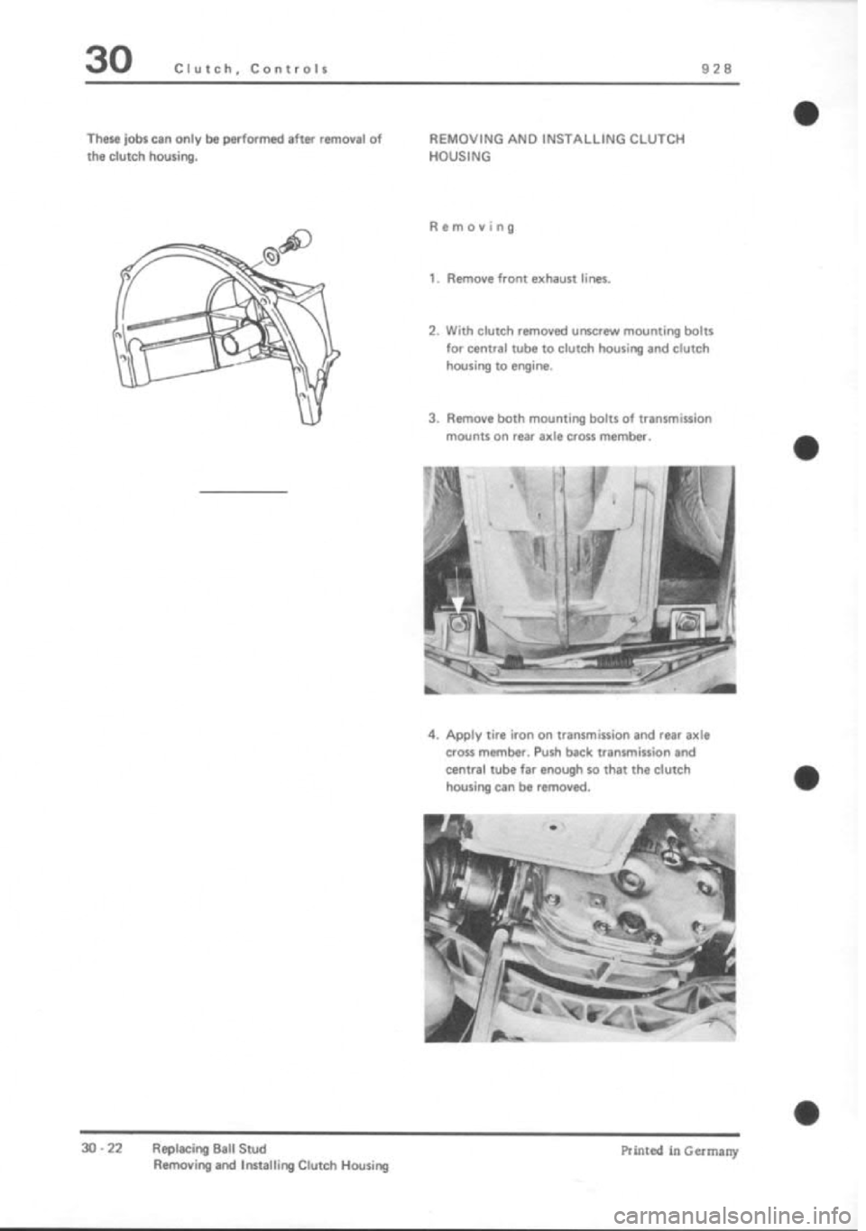 PORSCHE 928 1995  Service Repair Manual 