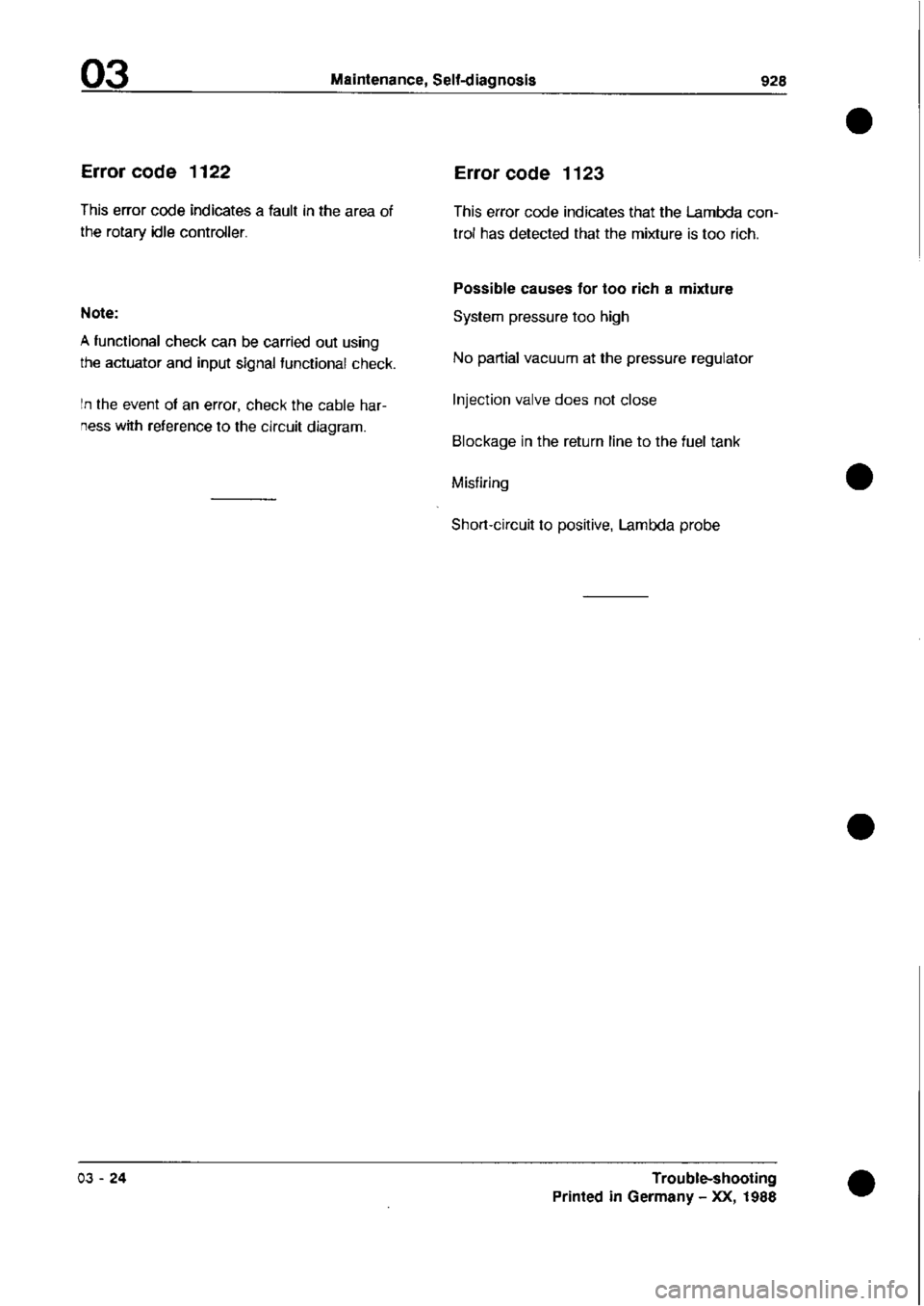 PORSCHE 928 1995  Service Manual PDF 
