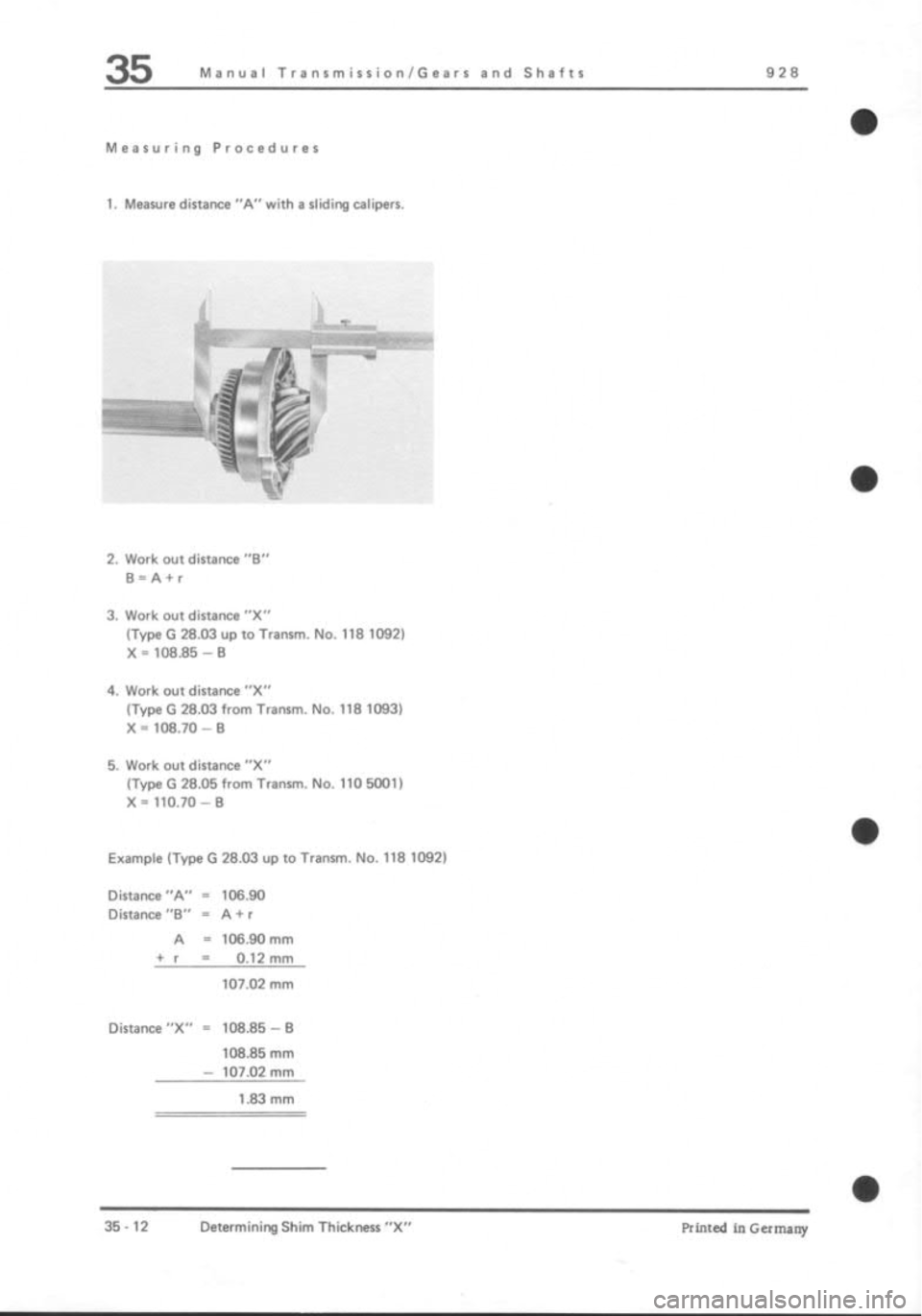 PORSCHE 928 1995  Service Repair Manual 