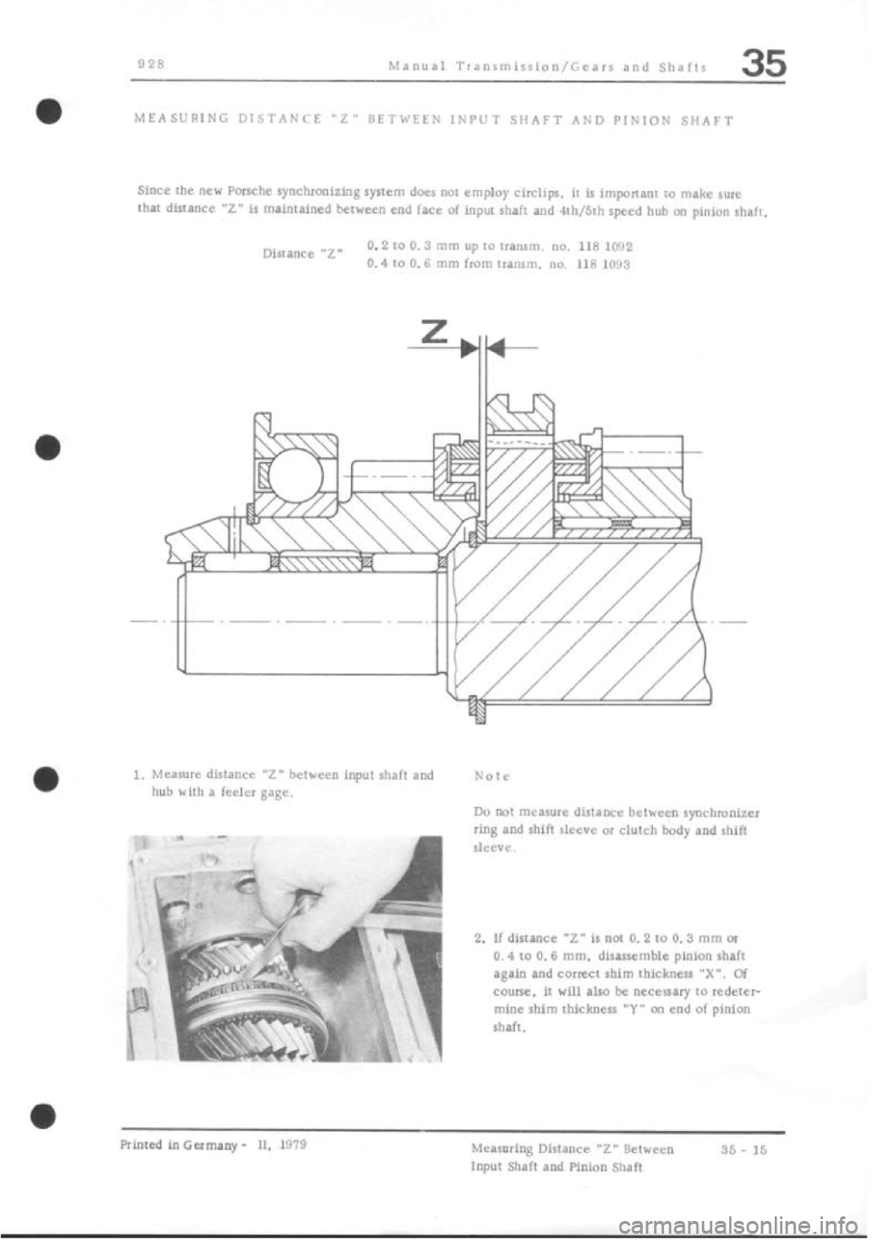 PORSCHE 928 1995  Service Repair Manual 