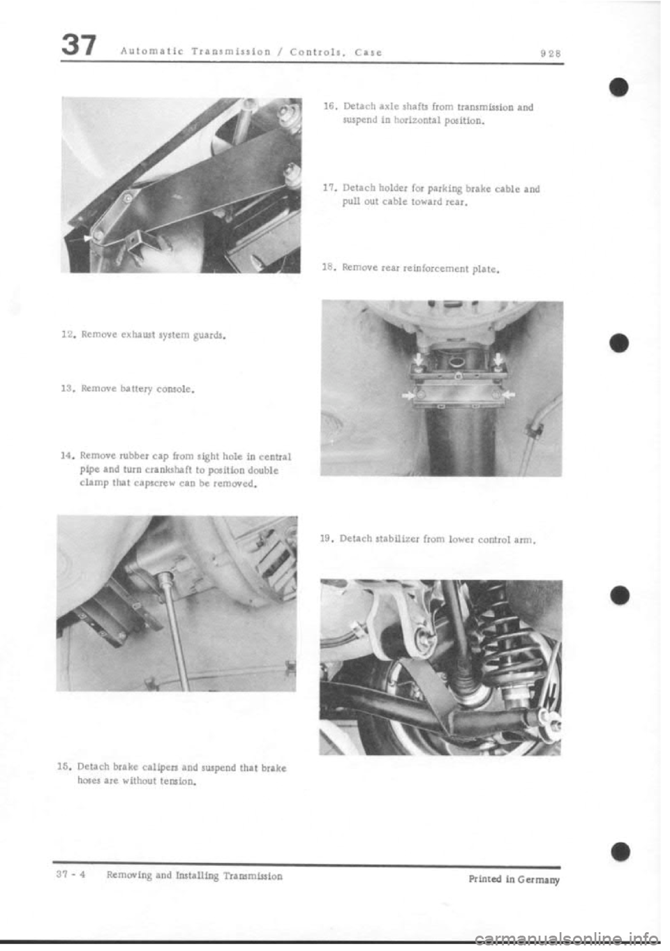 PORSCHE 928 1995 Service Repair Manual PORSCHE 928 1995 Service Repair Manual