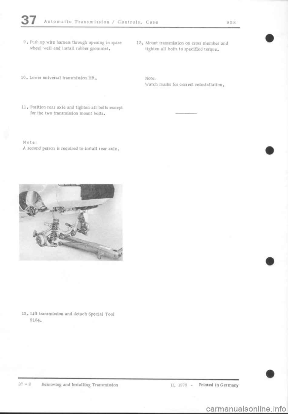 PORSCHE 928 1995 Service Repair Manual PORSCHE 928 1995 Service Repair Manual