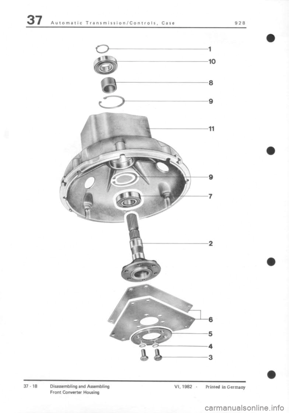 PORSCHE 928 1995  Service Repair Manual 
