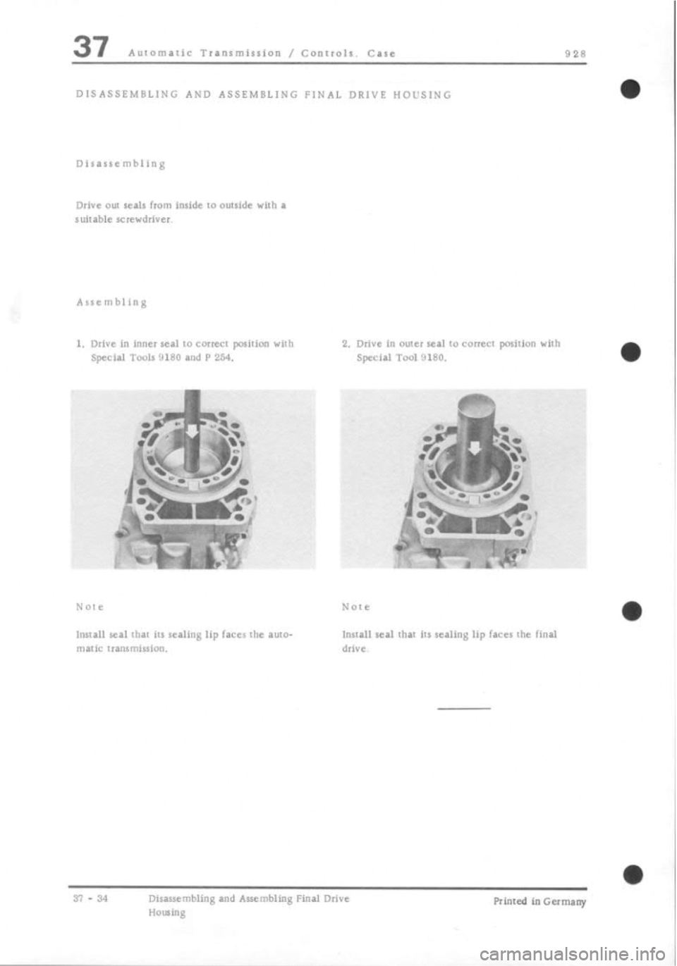 PORSCHE 928 1995 Service Repair Manual PORSCHE 928 1995 Service Repair Manual