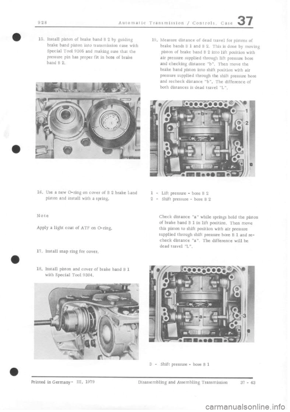 PORSCHE 928 1995  Service Repair Manual 